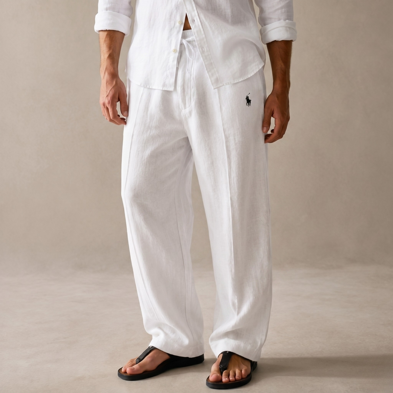 Ralph Lauren™ | Breathable Linen Trousers