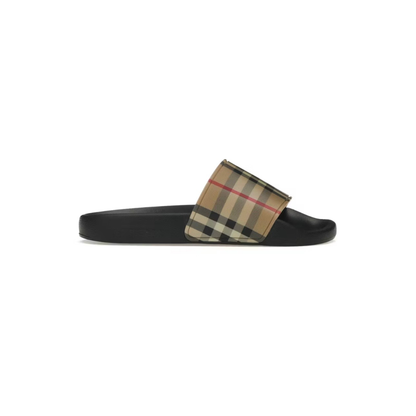 Burberry Slide - Vintage Check--Understated Luxury Wear
