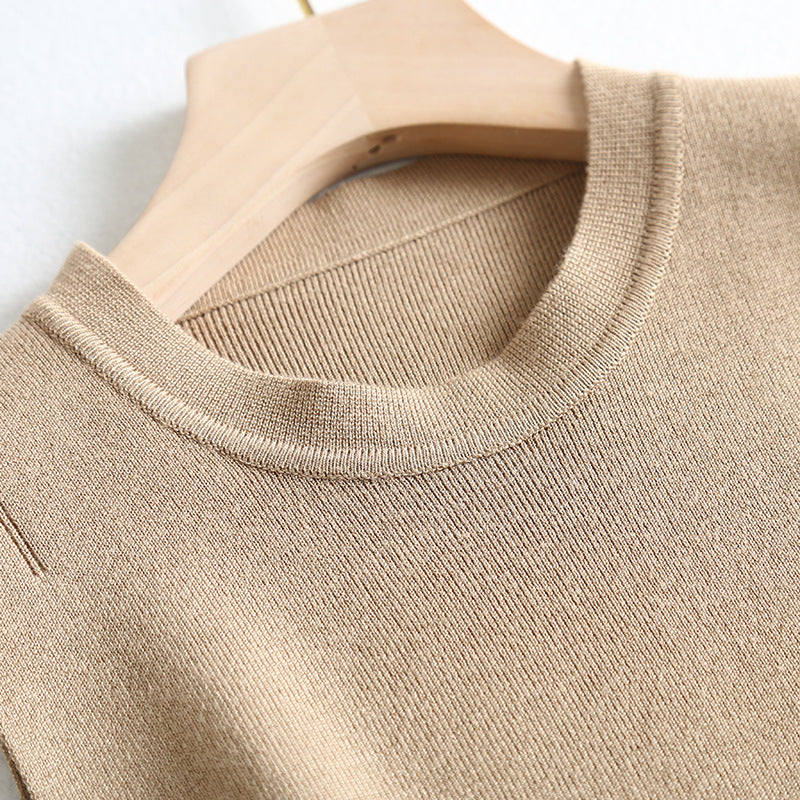 Women Vest Slim Fit Slimming Thin Knitted Vest