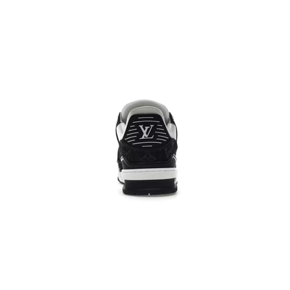 Louis Vuitton LV Trainer Black White Denim (Copy)-Premium Luxury Daily Fits