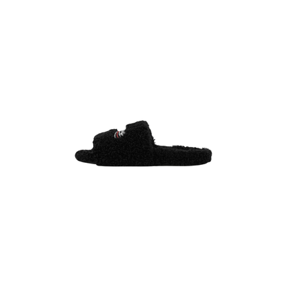 Balenciaga Furry Slide - Jet Black -No Restock