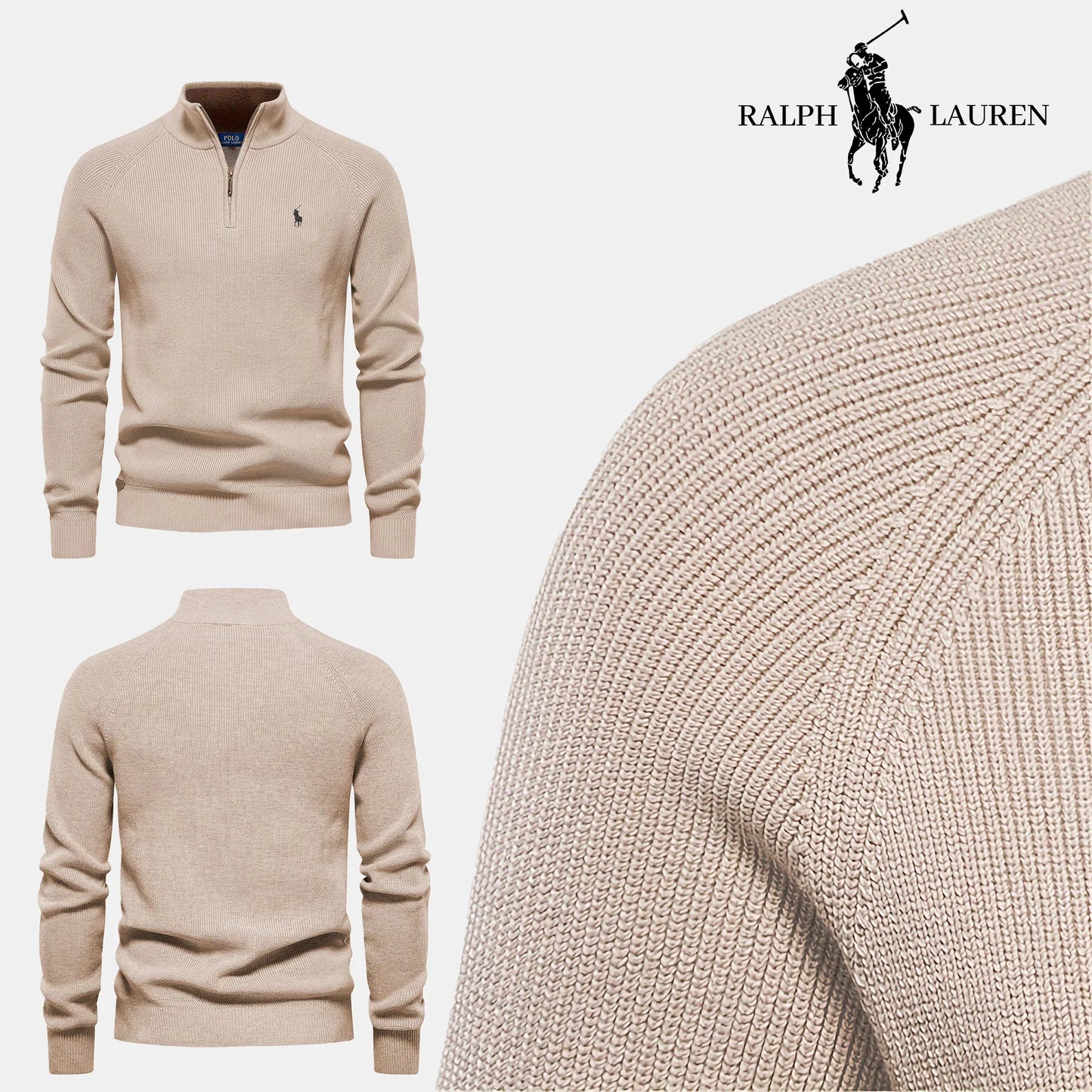 Ralph Lauren Half-Zip Sweater
