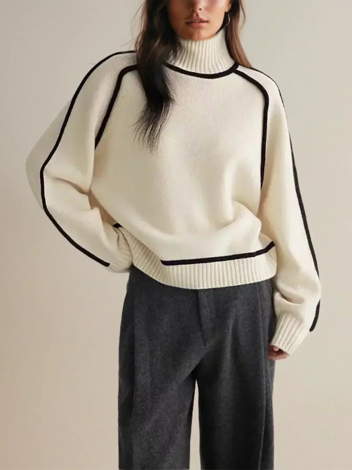 Seraphina - Elegant Turtleneck sweater