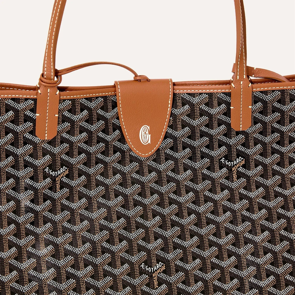 GOYARD Saint Louis GM Bag Initials