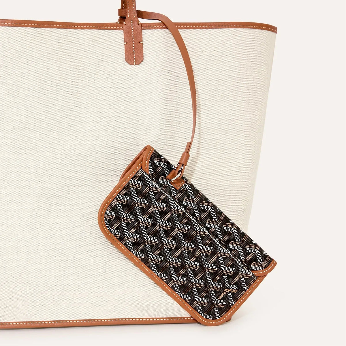 GOYARD Saint Louis GM Bag Initials